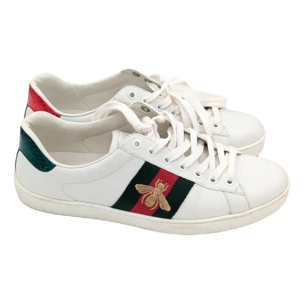 Gucci ACE Sneakers with Web Stripe and Bee ๐ - Picture 5 of 12